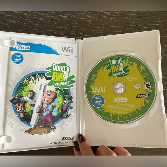 5x$25 U Draw Dood’s big adventure Wii game - Picture 2 of 3